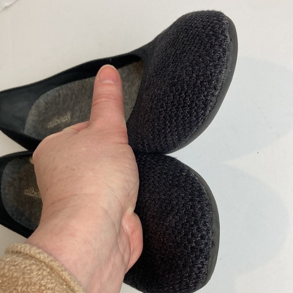 Allbirds Tree Breezers Lightweight Flats Charcoal Grey Black 10.5 Scandi Girl - Picture 12 of 16